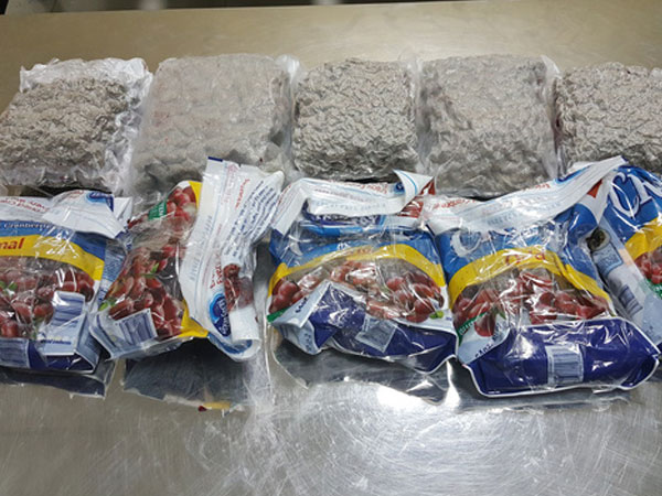 12kg cần sa "ẩn" trong các bịch trái cây từ Mỹ về Việt Nam