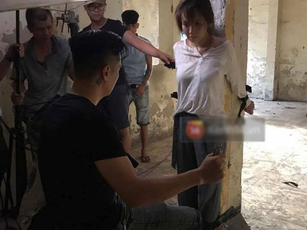 Độc quyền: Diễm My (Người phán xử) bất ngờ bị chính chồng bắt cóc trói vào cột?