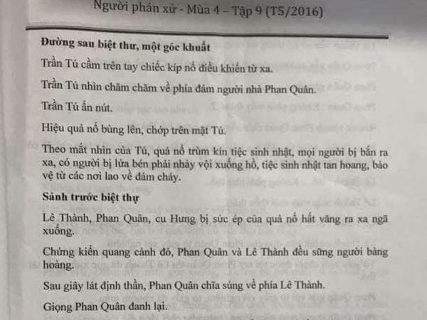 "Người phán xử" lộ tình tiết trùm Phan Quân giết con trai chỉ để PR?