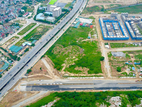 Toàn cảnh tuyến đường nghìn tỷ đang gấp rút hoàn thành tại Hà Nội