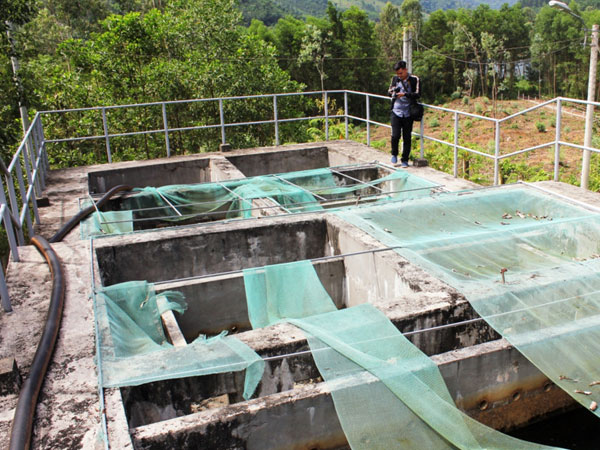 Vận hành 3 tháng, công trình nước sạch tiền tỷ "đắp chiếu"