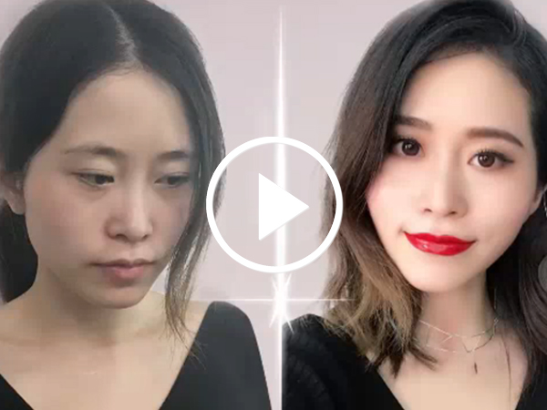 Video: Thánh nữ công sở lột xác kinh ngạc khi makeup bằng đồ ăn