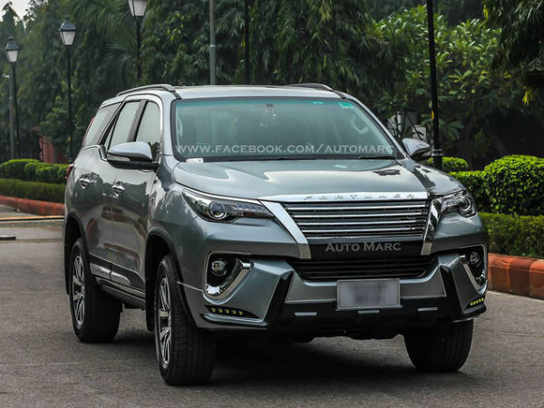 Choáng với Toyota Fortuner 2016 lắp body kit theo phong cách Lexus