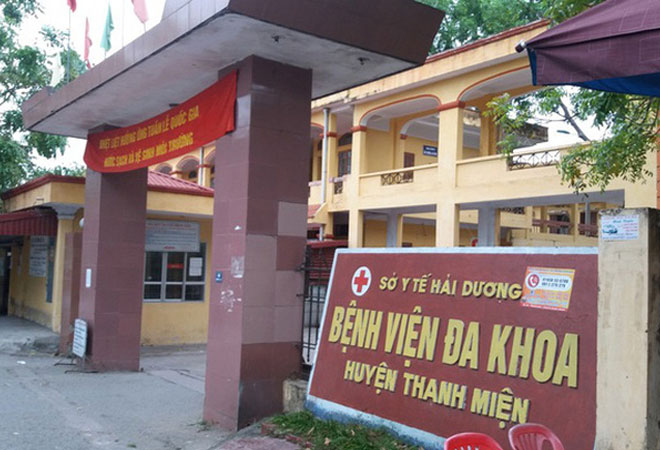 Nhóm côn đồ mang theo hung khí vào bệnh viện ở Hải Dương truy sát bệnh nhân