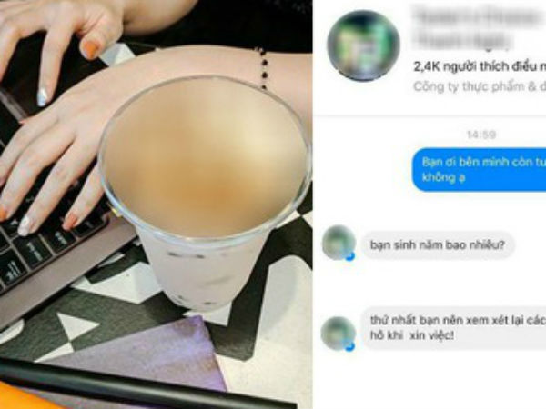 Chỉ một câu hỏi xin việc ở quán trà sữa, cả mạng xã hội tranh cãi nảy lửa suốt hôm nay