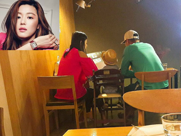 Lần đầu tiên con trai của "nàng tiên cá" Jeon Ji Hyun lộ diện