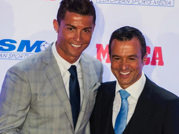 "Siêu cò" Jorge Mendes nhận lệnh đưa Ronaldo về Man Utd
