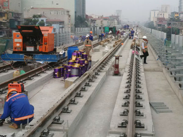 Tổng thầu đường sắt Cát Linh - Hà Đông được xếp hạng trung bình