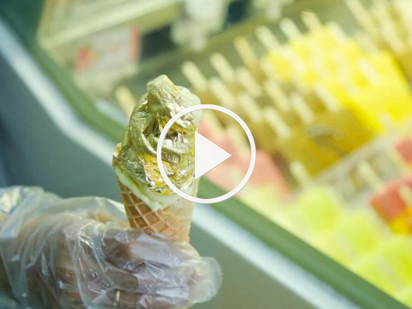 Video: Kem dát vàng giá 89.000 đồng một chiếc bán ở Hà Nội