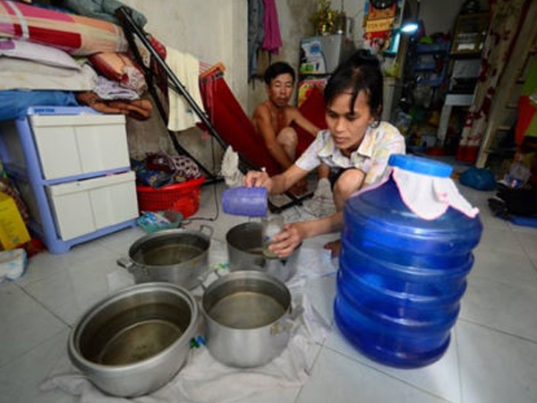 Sài Gòn cắt nước sinh hoạt trên diện rộng