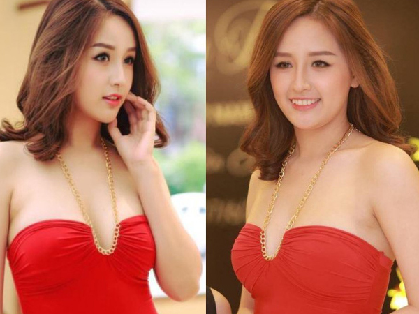 Mai Phương Thúy bị soi vòng eo "bánh mì" ngấn mỡ và cằm nọng khi chưa chỉnh sửa!