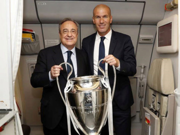 Chủ tịch Perez và HLV Zidane có thể để Ronaldo rời Real