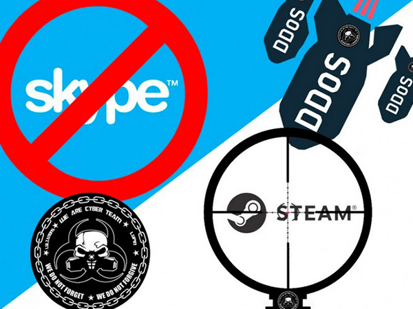 CyberTeam nhận trách nhiệm vụ tấn công dịch vụ Skype, tiếp theo sẽ là Steam