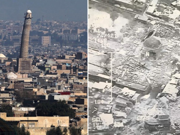 Phiến quân IS tự cho nổ tung ‘nơi khai sinh’ ở Iraq