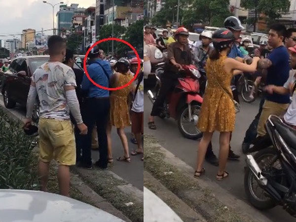 Dân mạng lên án 2 thanh niên đánh phụ nữ và người nước ngoài