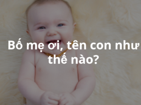 Cười không nhặt được mồm với cái kết đắng của mẹ bầu khi nhờ dân mạng đặt tên cho con trai họ Đỗ
