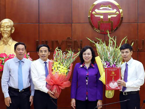 Hà Nội điều động, bổ nhiệm hàng loạt cán bộ