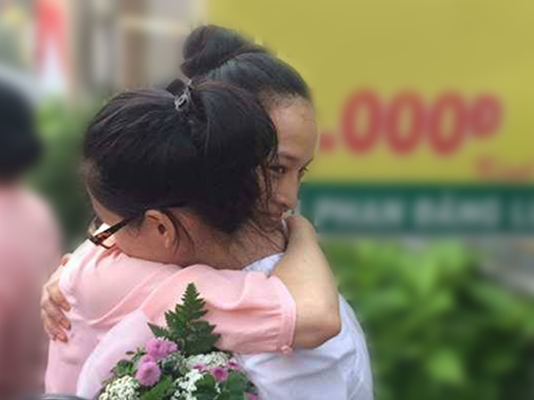 Câu nói đầu tiên của Phương Nga sau hơn 2 năm ở tù: "Em không nghĩ được ra ngoài ngày hôm nay"