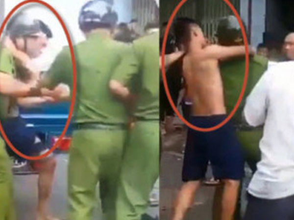 Xác định danh tính nhóm thanh niên kẹp đầu, đánh công an ở Hà Giang