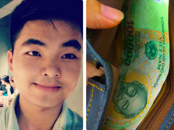 Ngày đầu đi làm và tờ 100 nghìn đồng nhận từ khách khiến chàng sinh viên trăn trở
