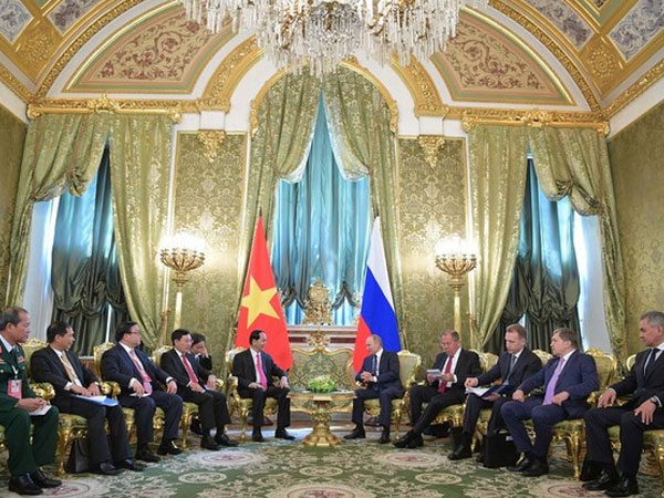 Những hoạt động của Chủ tịch nước tại Liên bang Nga