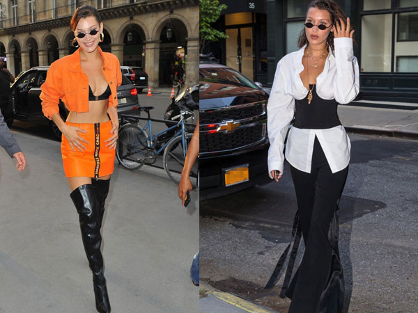 Bella Hadid chứng minh kính mắt to đã hết thời