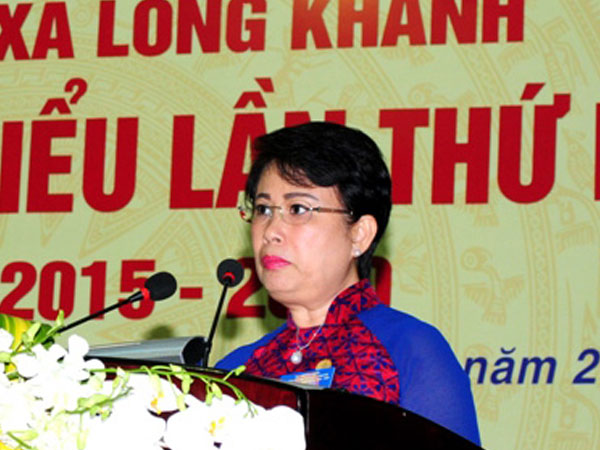 Cảnh cáo Phó bí thư Tỉnh ủy Đồng Nai ​Phan Thị Mỹ Thanh