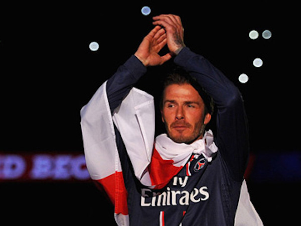 Beckham lọt vào danh sách huyền thoại của PSG