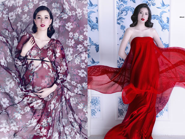 Người mẫu Thư Huyền mang thai lần hai, bụng bầu vượt mặt