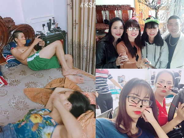 Gia đình đáng yêu nhất quả đất: Bố mẹ dỗi nhau, mẹ chê bố nói nhiều, bố tự dán băng dính vào miệng!