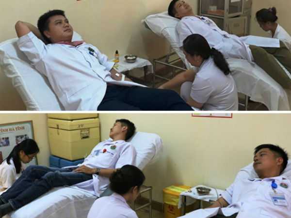 Hà Tĩnh: Cảm động 4 bác sỹ hiến máu cứu sản phụ trong cơn nguy kịch