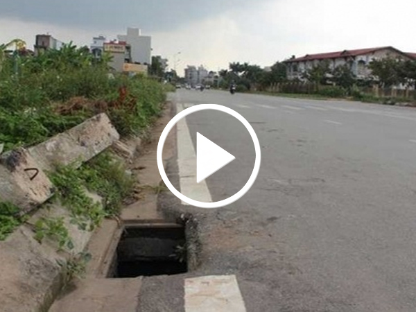 Hàng trăm nắp hố ga bị mất cắp ở tuyến đường nghìn tỷ