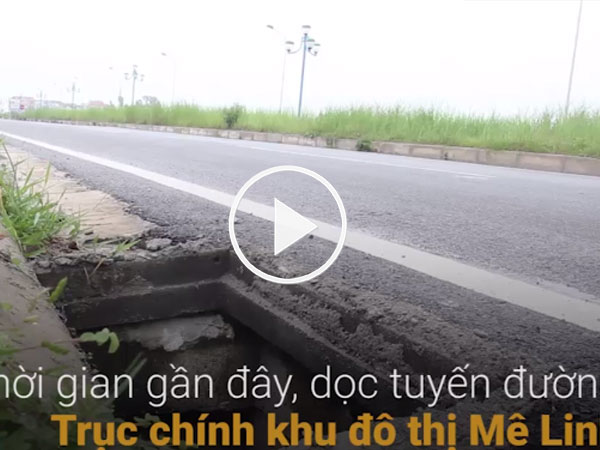Video: Hàng trăm nắp hố ga bị mất cắp ở tuyến đường nghìn tỷ