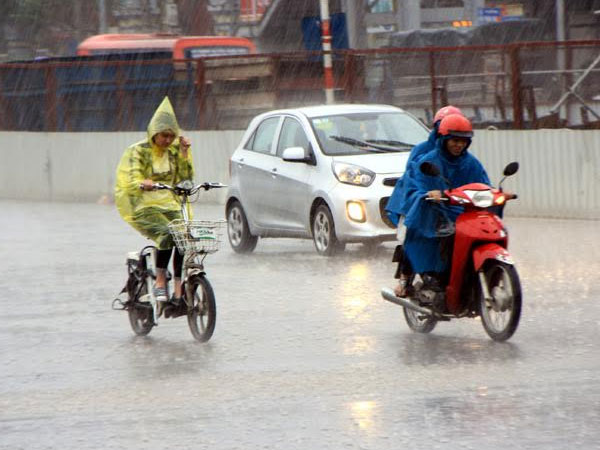 Dự báo thời tiết 7/7: Hà Nội mưa rào vào chiều tối