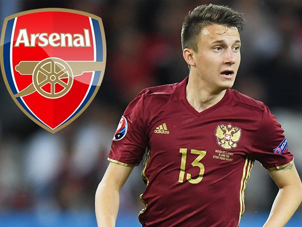 Tài năng nước Nga xác nhận được Arsenal liên hệ