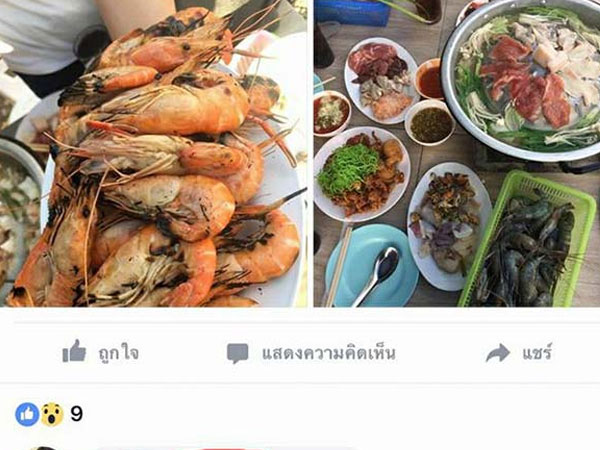 Đi ăn buffet, “girl xinh” gói trộm tôm về nhà rồi lên facebook khoe chiến tích