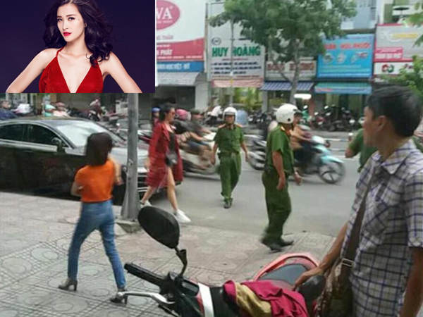 Đông Nhi bị CSGT yêu cầu xuống xe làm việc vì đỗ sai quy định