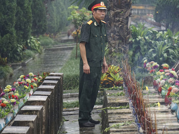 Trở về bên đồng đội yên nghỉ nơi chiến trường biên giới Vị Xuyên