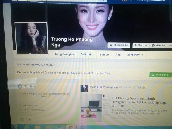 Xuất hiện hàng loạt facebook "hoa hậu Phương Nga" khoe đi sự kiện