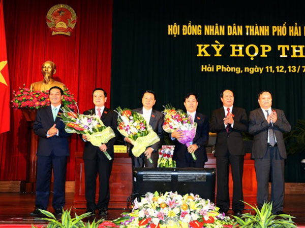TP Hải Phòng có thêm hai phó chủ tịch UBND