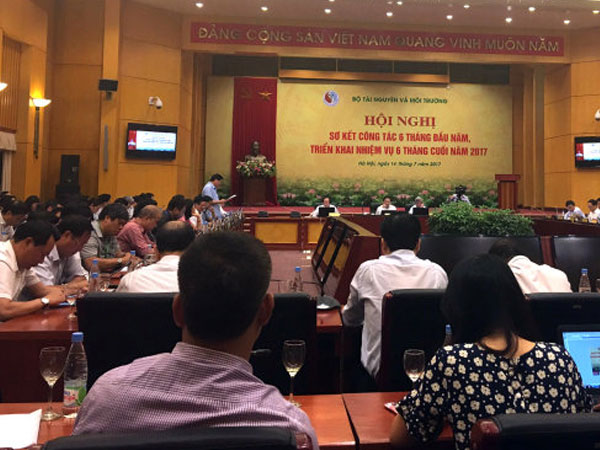 Bộ Tài nguyên không cho báo chí dự hội nghị sơ kết 6 tháng