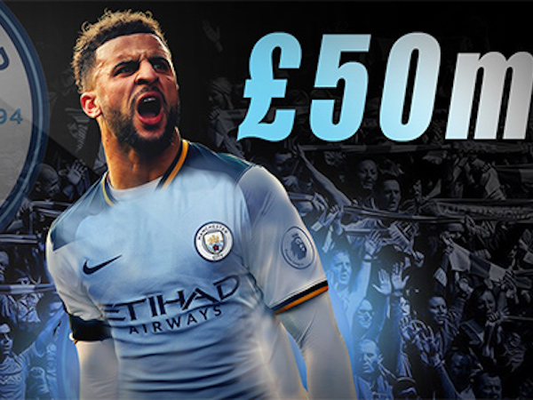 Man City chốt mua hậu vệ của Totteham với giá kỷ lục thế giới