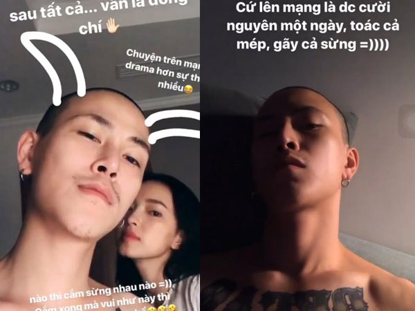 Sau tất cả, Decao và Châu Bùi đăng clip khẳng định không bị "cắm sừng"