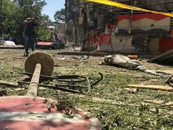 Đại sứ quán Nga tại Syria bị nã đạn pháo