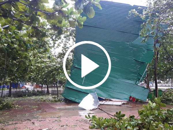Video: Nghệ An: 1 người chết, hơn 2750 nhà tốc mái do bão số 2