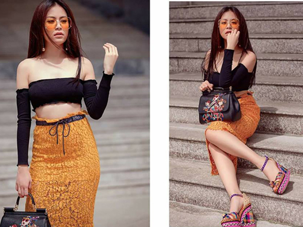 Diện áo crop top "chất" như sao Việt