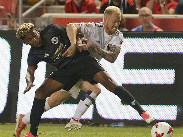 Lukaku ghi bàn đầu tiên, MU nhọc nhằn đánh bại Real Salt Lake