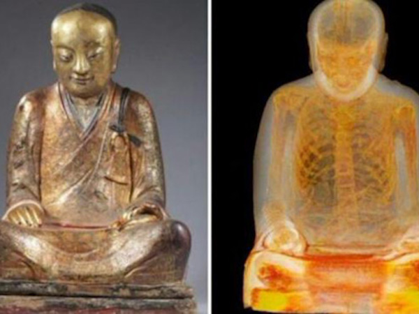 Trung Quốc chờ Hà Lan trả tượng Phật chứa xác ướp nghìn năm