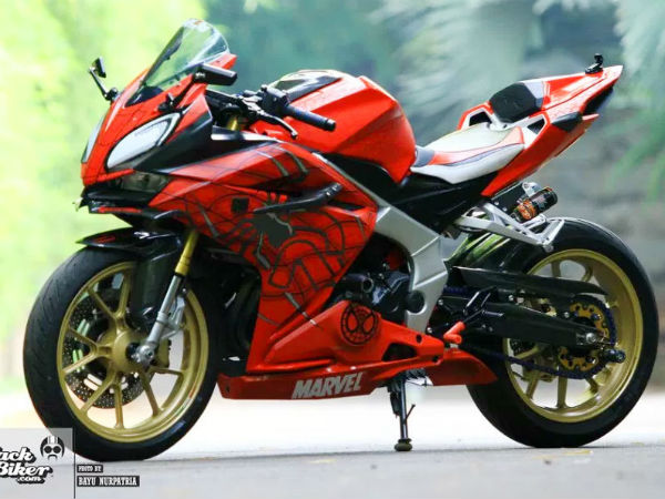 Honda CBR250RR độ phong cách "Người Nhện" ở Indonesia