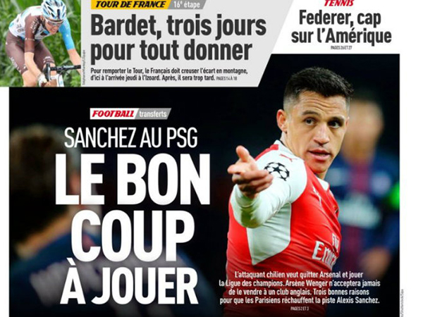 Arsenal đẩy Sanchez 60 triệu bảng sang PSG: MU & Man City hết cửa